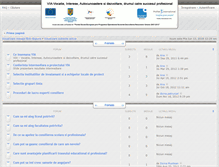 Tablet Screenshot of forum.via-consiliere.ro